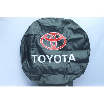 Чехол на запасное колесо  дермантиновый для Toyota