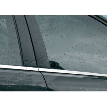 Хромированные молдинги стёкол MITSUBISHI L200 2006+