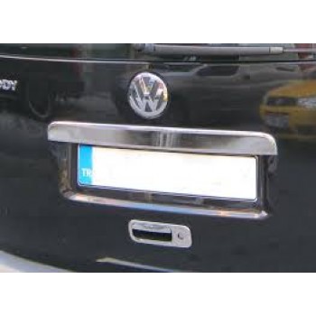 Хромированная накладка над номером задней двери VW CADDY