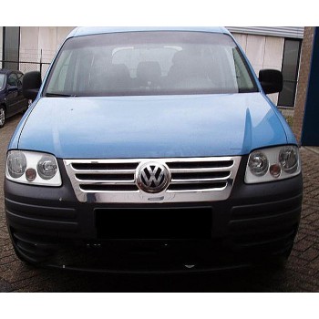 Накладки из нержавеющей стали на решётку радиатора VW CADDY