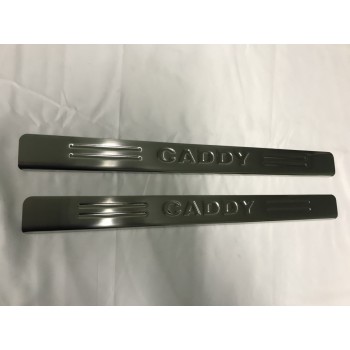 Накладки на внутренние пороги VW Caddy