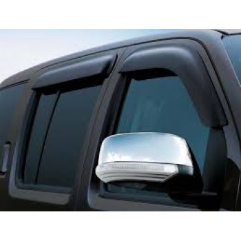 Хромированные накладки на боковые зеркала  NISSAN NAVARA D40