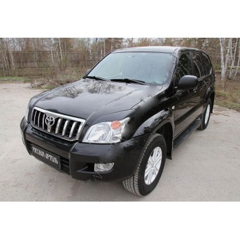 Реснички на передние фары Land Cruiser Prado FJ120