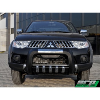Защита переднего бампера MITSUBISHI L200  2007-2013 PU