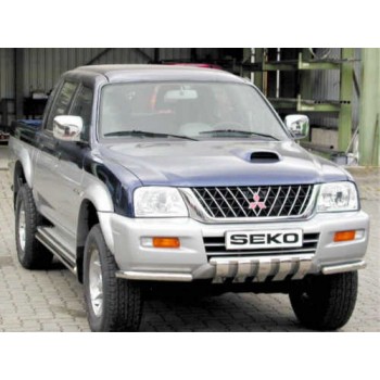 Нижняя защита (зубья без углов) для MITSUBISHI L200  до 2006 года