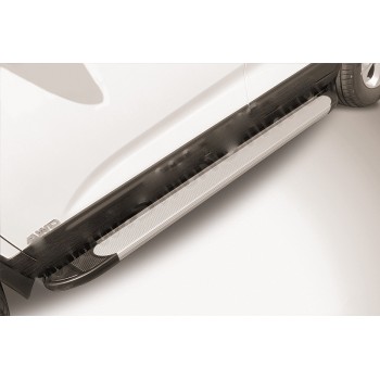 Подножки боковые алюминиевые на различные автомобили