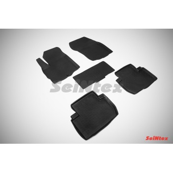 Коврики салона с бортиками для Mitsubishi Outlander 2012