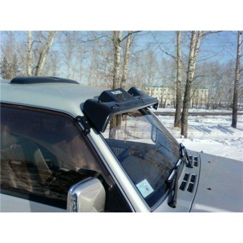 Козырёк над лобовым стеклом MITSUBISHI PAJERO 2/3