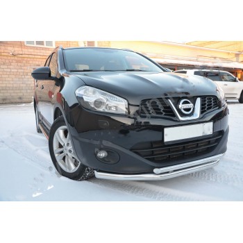 Нижняя защита переднего бампера Nissan Qashqai 2007-2013
