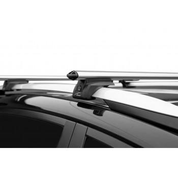 Багажник на крышу  для автомобиля с продольными рейлингами LUX Элегант