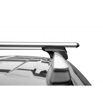 Багажник на крышу  для автомобиля с продольными рейлингами LUX Элегант
