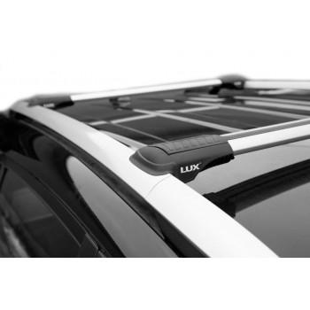 Багажник на крышу для автомобиля с продольными рейлингами в распор фирмы LUX