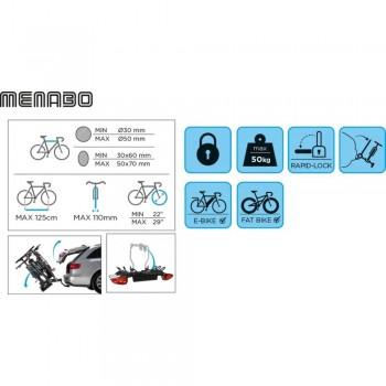 Велокрепление на фаркоп на 3 велосипеда Menabo Sirio Plus
