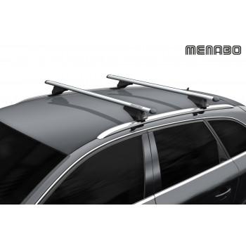 Багажник автомобильный (поперечины) для авто с интегрированными и классическими  рейлингами Menabo