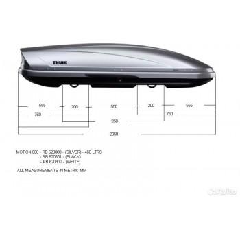 Багажный бокс Thule Motion 800, продажа, аренда.