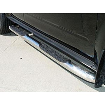 Подножки-трубы с накладками  SUZUKI Grand Vitara 2008-2015