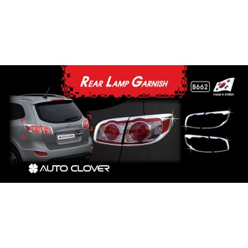 Хромированные накладки на стопы HYUNDAI SANTA FE 2010-2012