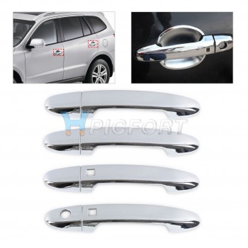 Хромированные накладки на ручки дверей HYUNDAI SANTA FE 2010-2012