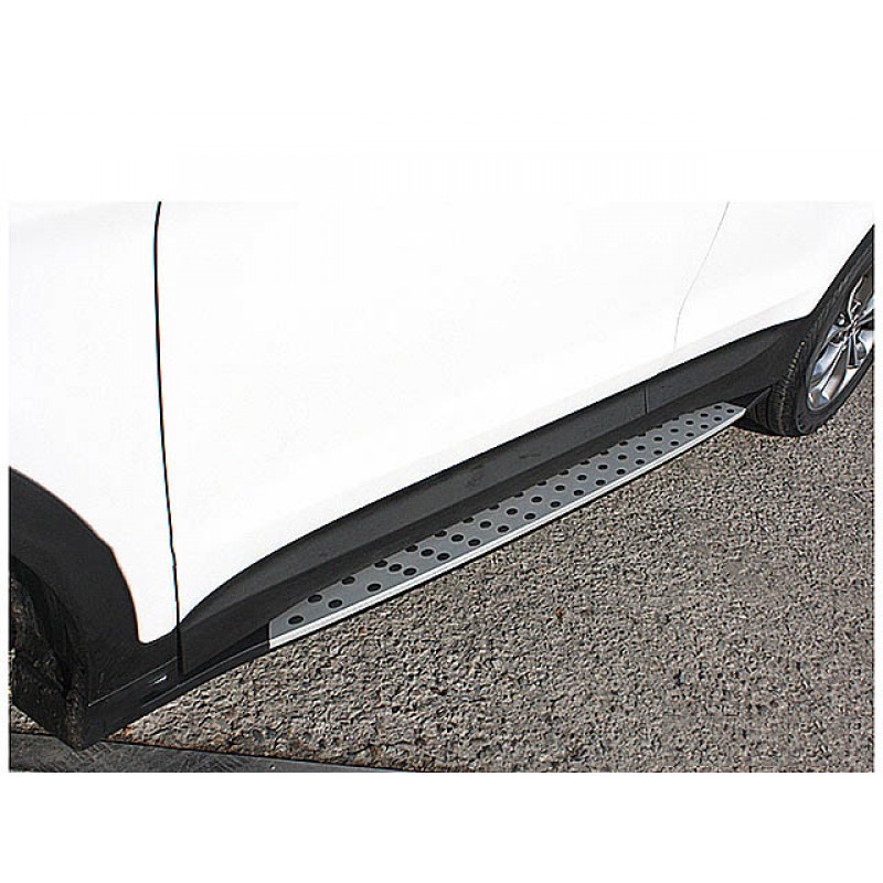 Подножки боковые HYUNDAI SANTA FE 2012 стиль BMW X5