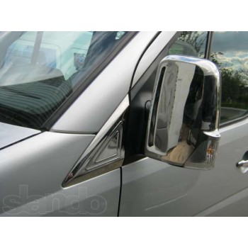 Хромированные накладки на боковые зеркала MERCEDES SPRINTER  906
