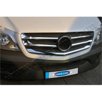 Хромированные накладки на решётку радиатора MERCEDES SPRINTER  906 2013