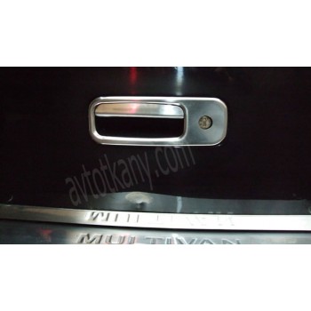 Хромированная накладка на ручку багажника   VW T5 2003-2009
