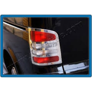 Хромированные накладки на стопы VW T5 2003-2009