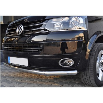 Хромированная накладки на передние противотуманки VW T5 2010