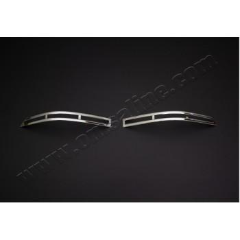 Хромированная окантовка рефлекторов заднего бампера VW T6