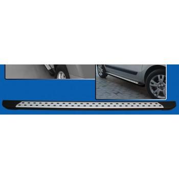 Подножки боковые алюминиевые для Renault Trafic/Opel Vivaro